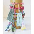 Rose Gonzales  Cotton Candy  Collection Set of 5 Woven Bracelets (Pink & Blue) Supply