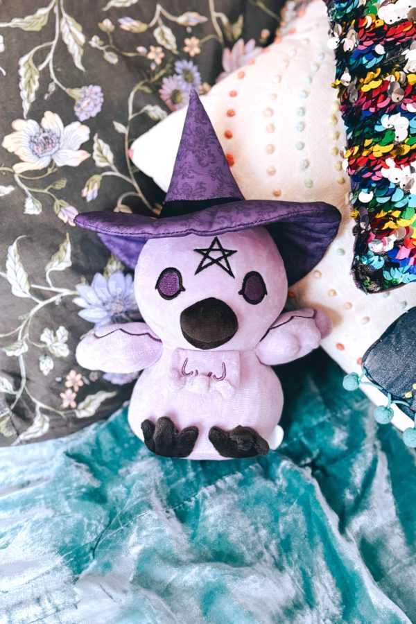 Marie Corveau The Witchy Lavender Crow Plushie Online Hot Sale