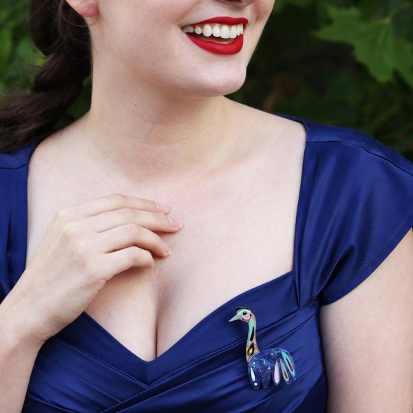 Erstwilder  The Enchanting Emu  Brooch Designed in Melbourne, Australia Online now