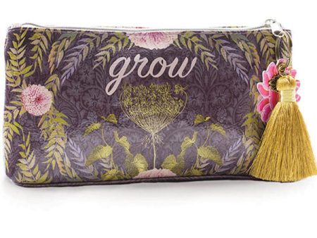 PAPAYA! Art  Grow  Botanical Theme Accessory Pouch Clutch Makeup Bag (10  x 5 ) For Sale