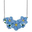 Erstwilder  Don t You Forget About Me  Forget Me Not Flowers Necklace with Gift Box Online Hot Sale