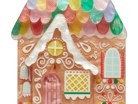 Erstwilder Structurally Sweet Gingerbread House Brooch ~Merry Kitschmas Collection~ For Cheap