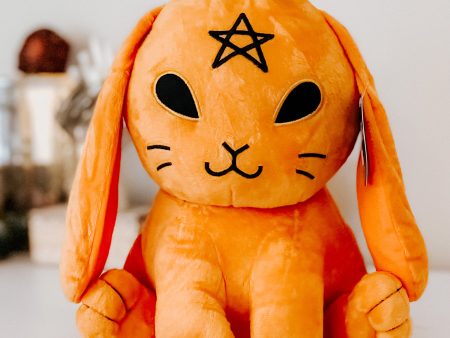 Beelzebun The Witchy Bunny Plushie • Pumpkin Spice Discount