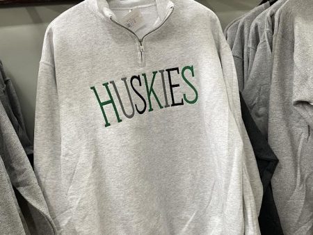 Huskies Block 1 4 Zip Sweatshirt Supply