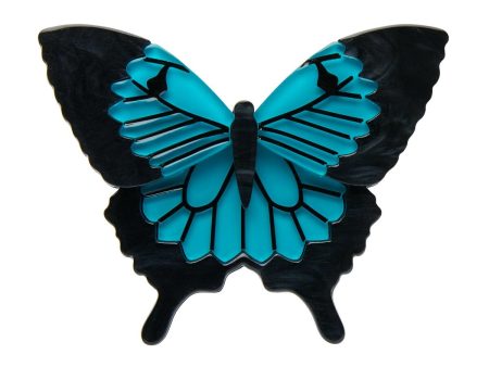 Erstwilder  Blue Emperor  Butterfly Brooch with Gift Box Online now