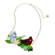 Erstwilder x Fleur Harris Pretty Birds Necklace with Gift Box Online Hot Sale