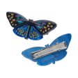 Erstwilder  Set Yourself Free Butterfly  Hair Clips Set of 2 with Gift Box For Sale