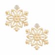 Stud Stellar Snowflake Red Green Earrings Women Online now