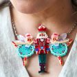 Erstwilder Festive Fairy Tale Nutcracker Ballet Necklace ~Merry Kitschmas Collection~ Online now