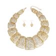 Bib Gold Resin Confetti Large Necklace for Women Online