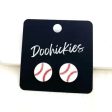 Baseball Stud Earrings Fashion