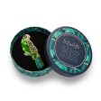 Erstwilder  Flossie the Budgie  Brooch with Gift Box Fashion