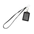 Black Rhinestone ID Lanyard Clip Keychain Sale