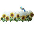 Zarah Zarlite Sunflower Garden & Bird Hair Barrette Online