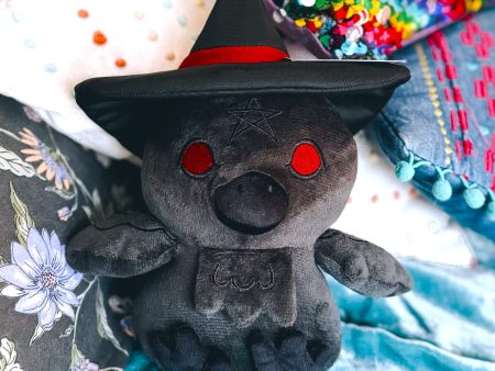 Ascrowdeus The Witchy Black Crow Plushie Sale