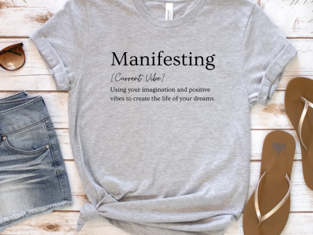 Manifesting Unisex Jersey Short Sleeve Tee Discount