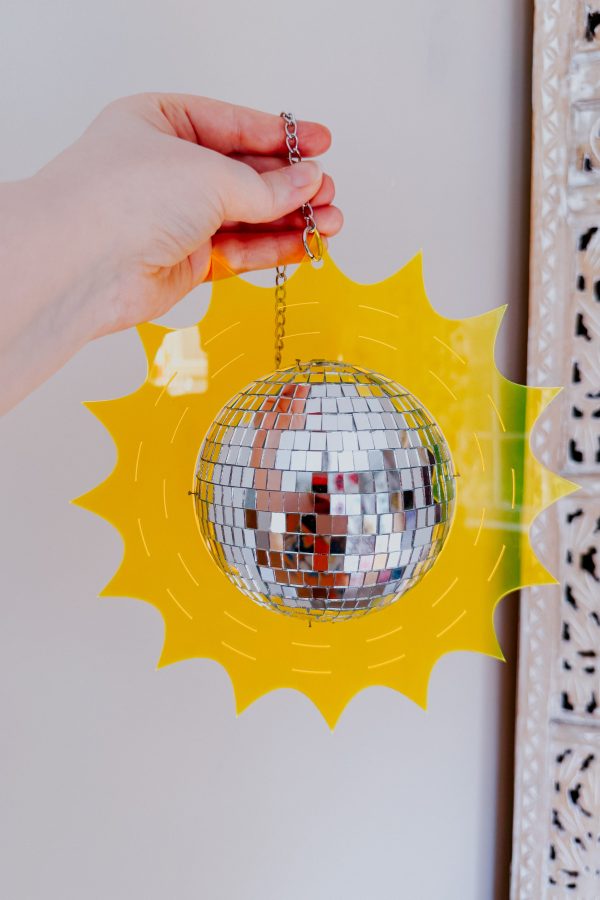 Hanging Disco Sunburst Sun Catcher For Cheap