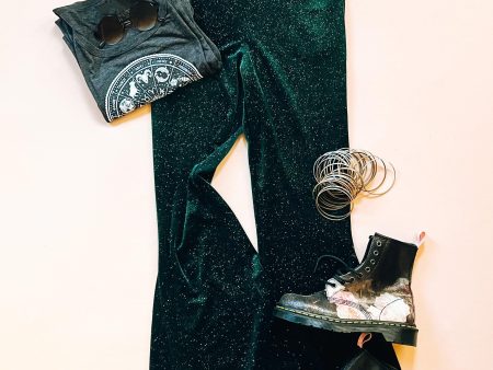 Disco Days Glitter Bell Bottoms • Evergreen Online Sale