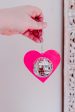 Hanging Mini Disco Heart Sun Catcher Fashion