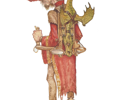 Rincewind - Paul Kidby original illustration for  The Last Hero  Discount