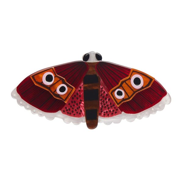 Erstwilder  Fluttering Bogong  Moth Brooch with Gift Box Online now