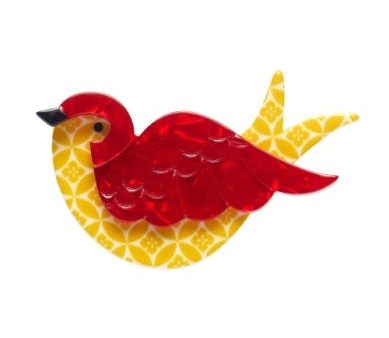 Erstwilder  Anouk s Lost Letter  Bird Brooch *GIFT WITH PURCHASE ONLY* on Sale