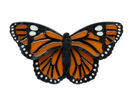 Erstwilder  Prince of Orange  Monarch Butterfly Brooch with Gift Box Hot on Sale