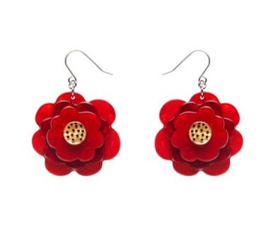 Erstwilder  Rosalita s Garden  Drop Pierced Earrings with Gift Box on Sale