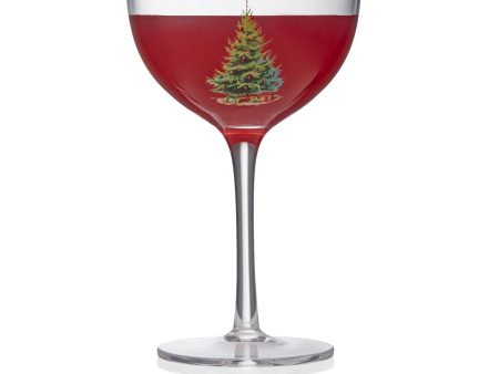 Holiday Coupe Glassware - Set of 2 For Sale