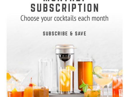 Bartesian Recharge Bundle - Monthly Cocktail Subscription Supply