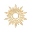 Brooch Celestial Star Gold Pin for Women Cheap