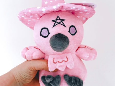 Alice Crowley The Witchy Pink Crow Plushie on Sale