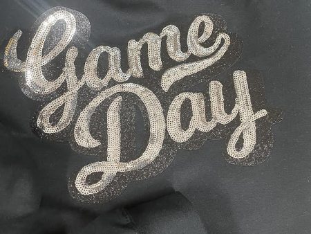 Silver Sequin Game Day Crew Discount