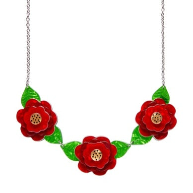 Erstwilder  Rosalita s Garden  Floral Necklace with Gift Box Sale