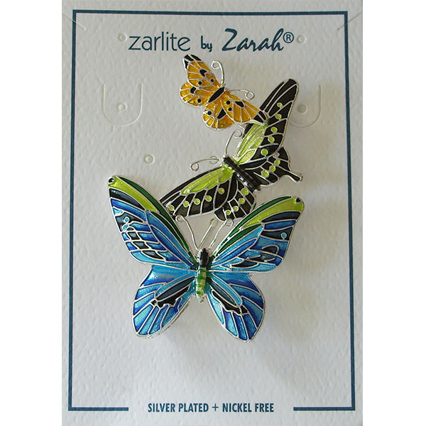 Zarah Zarlite Tropical Butterflies Pin Online Sale