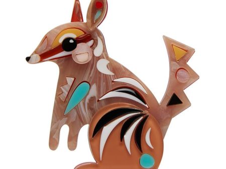 Erstwilder  The Notorious Numbat  Brooch Designed in Melbourne, Australia on Sale