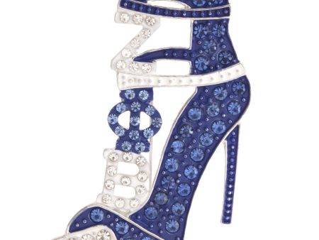 Blue Heel Sorority Brooch Discount