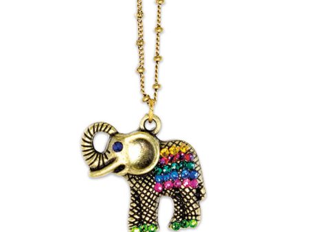 Anne Koplik Lucky Elephant Pendant Necklace Online