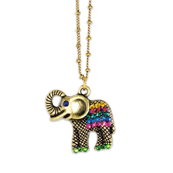 Anne Koplik Lucky Elephant Pendant Necklace Online