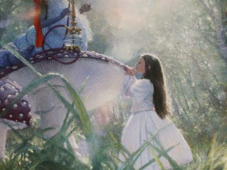 The Caterpillar - Proof Print - Alice s Adventures in Wonderland by Christian Birmingham For Cheap