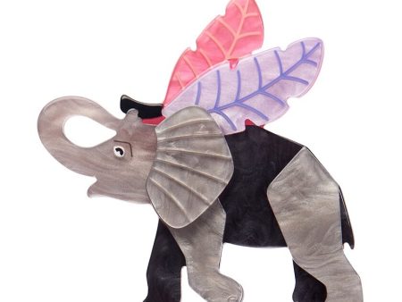 Erstwilder  Pachyderm Dream  Elephant Brooch with Gift Box ~Designed in Melbourne~ Supply