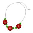 Erstwilder  Rosalita s Garden  Floral Necklace with Gift Box Sale