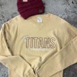 Dot Letter Titans Embroidered Crewneck Sale