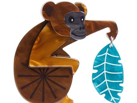 Erstwilder  Princely Primate  Monkey Brooch with Gift Box ~Designed in Melbourne~ Discount