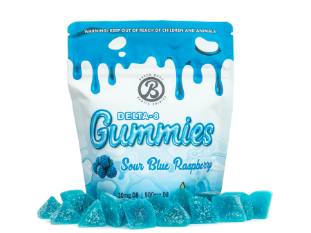 GUMMIES - SOUR BLUE RASPBERRY on Sale