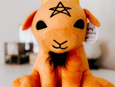 Baphy The Witchy Baby Goat Plushie • Pumpkin Spice Online Hot Sale