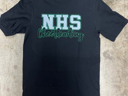 NHS Black Cheerleading Tshirt Online Sale