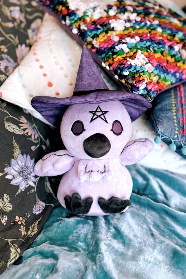 Marie Corveau The Witchy Lavender Crow Plushie Online Hot Sale