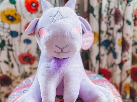 Baphy The Witchy Baby Goat Plushie • Lavender Online Hot Sale