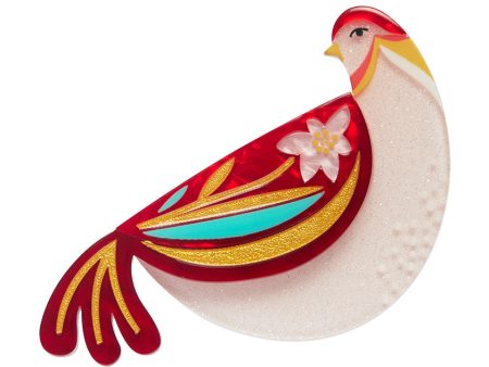 Erstwilder Partridge Perfection Holiday Brooch ~Merry Kitschmas Collection~ For Discount